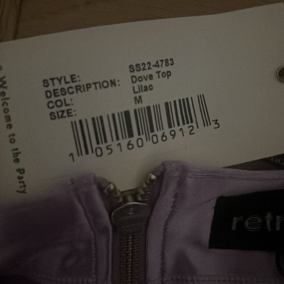 Dove Top in Lilac and Dehl Skirt in Lilac by Retrofete - Picture 5 of 11